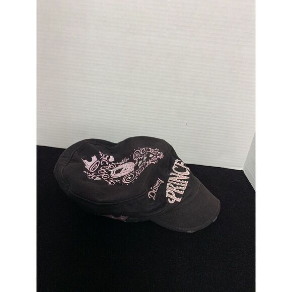 Disney Princess Pink Embroidered Bejeweled and Distressed Women's Hat Cap - Picture 3 of 7